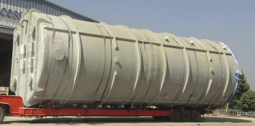 Резервуар для стокирования - Chemical Process Equipments Pvt. Ltd. - для нефтепродуктов / для воды / PVDF