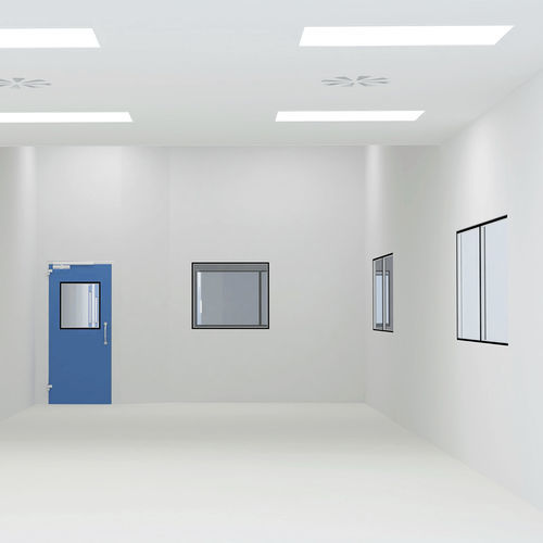 Многослойная панель сотовой конструкции - CLEAN ROOM DESIGN d.o.o. - прокладка из минеральной ваты / поверхность из алюминия / для стены