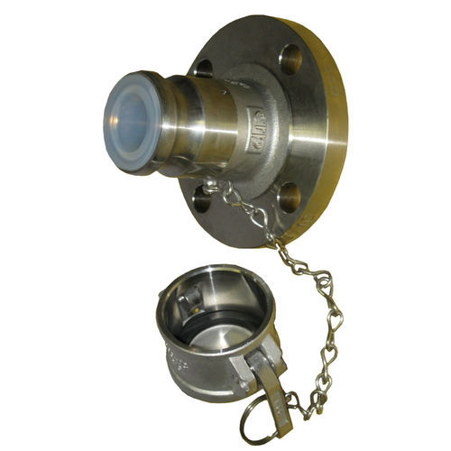 Гидравлический адаптер для труб - Corrosion Resistant Products Ltd. - для вакуума / с фланцем / из ПФА