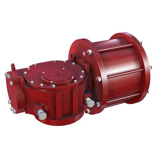 Привод система «рукоятка — рамка» - Wuxi CTENO Actuators Manufacture Co., Ltd. - ротационный / пневматический / двойного действия
