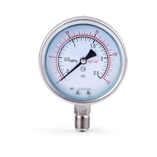 Дифференциальный манометр - YK-M2 - Xi'an Yunyi Instrument Co., Ltd. - со шкалой / NPT 1/2 / G 1/4