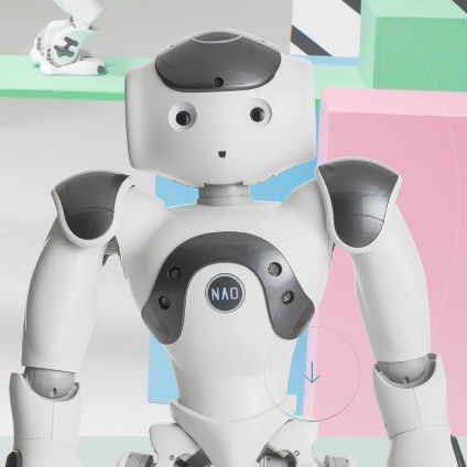 Робот для приемной автономный блок - NAO - United Robotics Group GmbH - мобильный / для автономной навигации