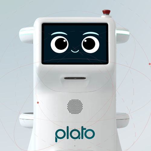 Робот для доставки для еды - Plato - United Robotics Group GmbH - для гостиницы / для больницы / для ресторана