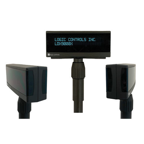 Флуоресцентное табло - LDX9000   - Logic Controls - с 2 линиями / высококонтрастное / двустороннее