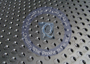 Перфорированное листовое железо - Quality Wire Products WLL - нержавеющая сталь 304 / высокоуглеродистая сталь / из алюминия