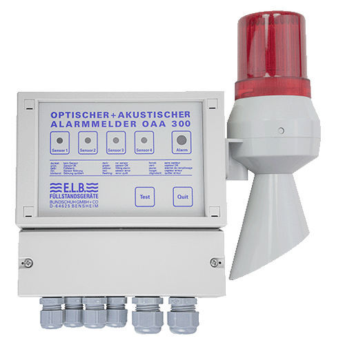 Индикатор с сигналом тревоги - OAA-300 - Fluid.iO Sensor + Control GmbH & Co. KG - цифровой / компактный