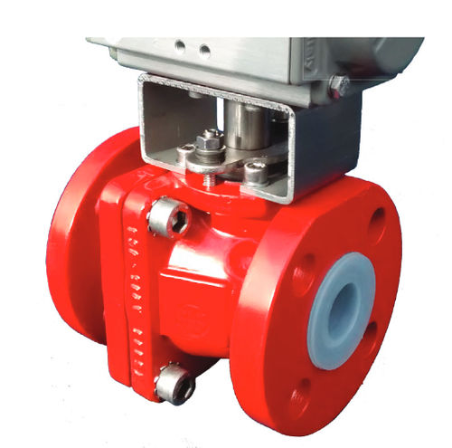 Клапан со сферическим золотником - SPHERON9® - GFT German Fluorolined Technik GmbH - с рычагом / для контроля / для остановки