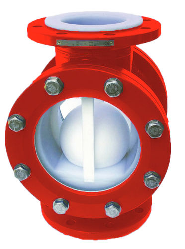 Шариковый предохранительный клапан - SGCVB - GFT German Fluorolined Technik GmbH - створчатый / для газа / для воды