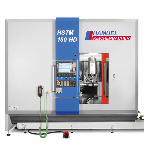 Обрабатывающий центр ЧПУ для мехобработки лопаток турбины - HSTM 150 HD - Reichenbacher Hamuel Group - 5 осей / с вращающимся шпинделем / для фрезерования