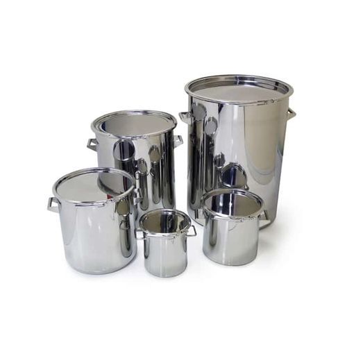 Втулка из нержавеющей стали - HPN0 series - Hanningfield Process Systems Ltd. - с ручками / с крышкой / с крюками