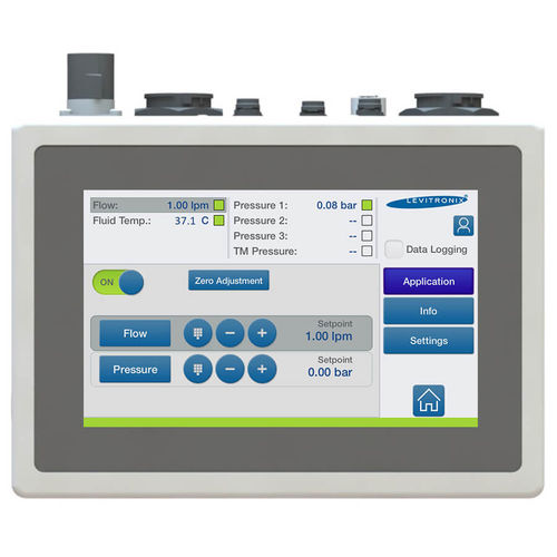 Монитор LCD - PuraLev LCO-i100 - Aseptic Group SAS - сенсорный / настенный / персонализированный