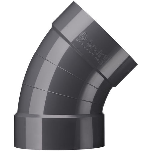 Колено трубы из ПВХ - Beck Kunststoffverformungs GmbH - 45°