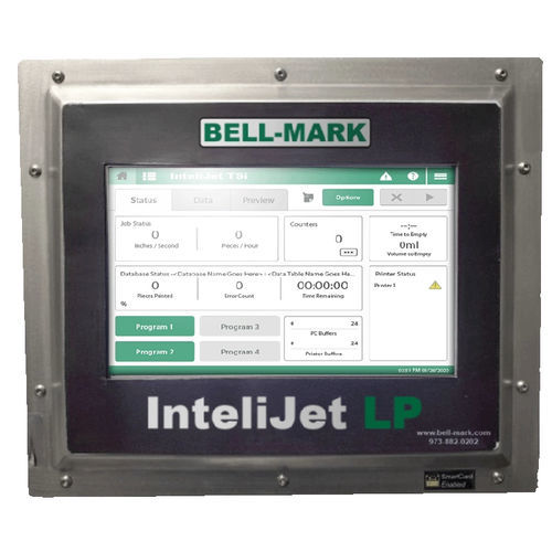 Принтер со струйной печатью - InteliJet LP - BELL-MARK - высокоскоростной / с сенсорным экраном / высокое разрешение