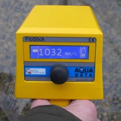 Электромагнитный измеритель скорости течения - FloStick  - COMETEC SA - объемный / для жидкостей / переносной
