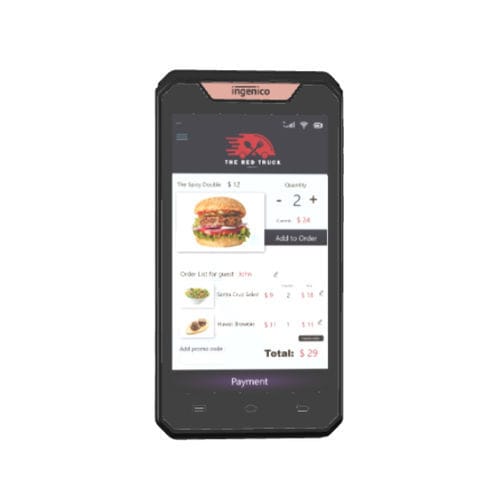 Переносной платежный терминал - AXIUM EX4000 - Ingenico - 3G / bluetooth / WiFi