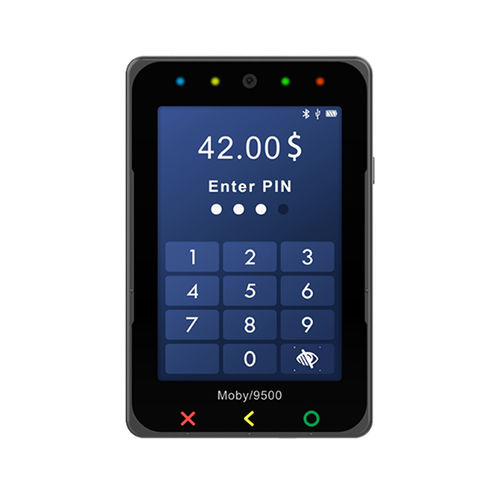 Платежный терминал bluetooth - Moby/9500 - Ingenico - WiFi / USB / PCI PTS v6