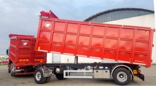 Опрокидной кузов из металла - GERVASI ECOLOGICA SRL - для отходов / для отходов / автоматический