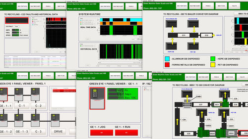 Программное обеспечение SCADA - Green Machine - для управления / анализа данных / для управления