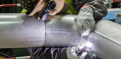 Система труб из нержавеющей стали - Nesemeier GmbH - для строительной площадки