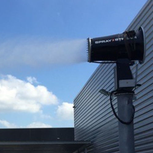 Пушка тумана для борьбы с пылью - S7.5 TOWER - Aquaco GmbH