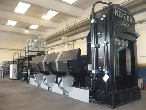 Упаковочный пресс для металлолома - Katana 3812 - ECOTECNICA EUROPE S.r.l. - вертикальный / 1000x800x1000