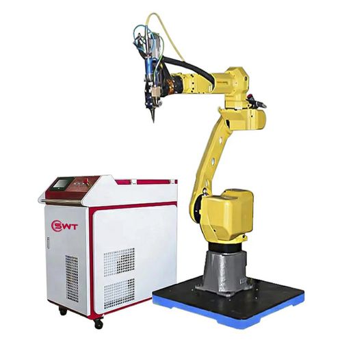 Роботизированный станок для сварки - RW-3000 - Wuhan SWT Laser Technology - волоконный лазер / на колесиках / для металла