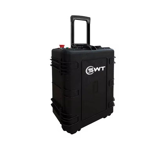 Очистительная установка волоконный лазер - QX-50S - Wuhan SWT Laser Technology - полуавтоматическая / для металлической детали / для снятия ржавчины