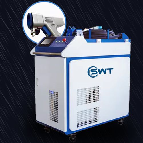Очистительная установка волоконный лазер - QX-3000C - Wuhan SWT Laser Technology - полуавтоматическая / промышленная / для металлической детали