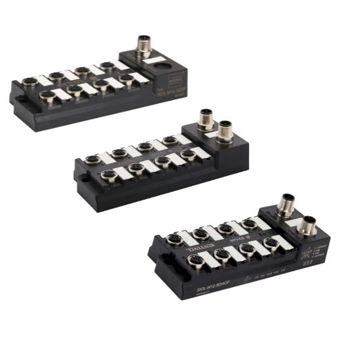 Аналоговый модуль входа/выхода - M12 SERIES - Sentinel Electronics - IO-Link / 8 аналоговых входов / смещенный