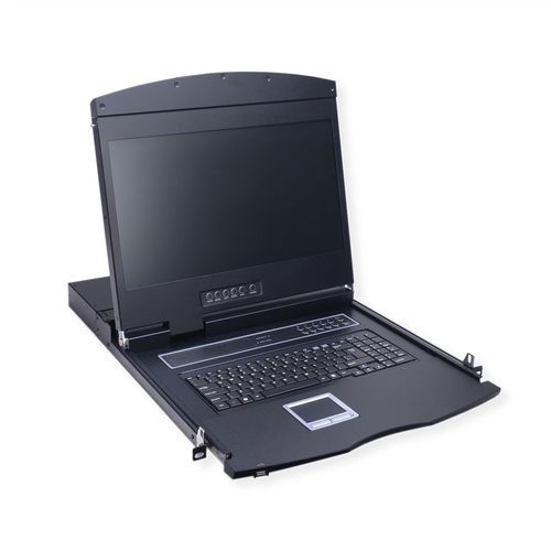 Консольный переключатель KVM с клавиатурой - 26990190 - SECOMP Electronic Components GmbH - 1U / 8 портов