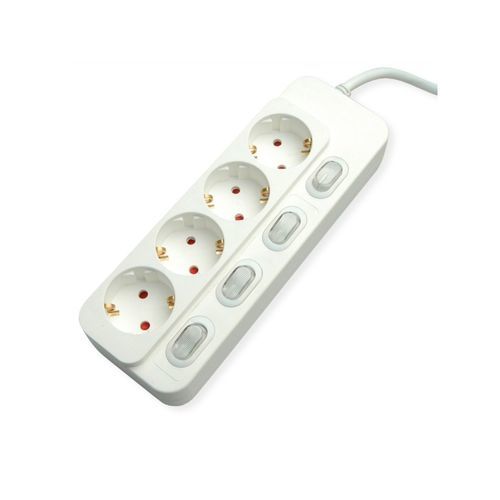 Сетевой фильтр с выключателем - 19990941 - SECOMP Electronic Components GmbH - со световым индикатором / CEE / 4 гнезда