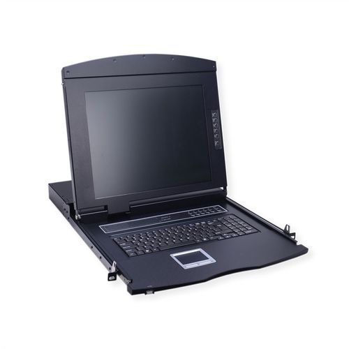 Консольный переключатель KVM с клавиатурой - 26990122 - SECOMP Electronic Components GmbH - 1U