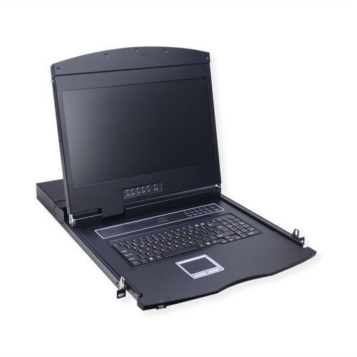 Консольный переключатель KVM с клавиатурой - 26990133 - SECOMP Electronic Components GmbH - 1U