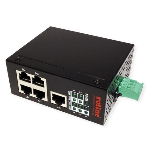 Неуправляемый коммутатор Ethernet - 21131155 - SECOMP Electronic Components GmbH - 5 портов / на DIN-рейке / промышленный