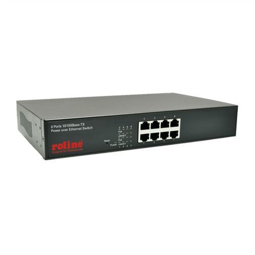Коммутатор Ethernet PoE - 21131191 - SECOMP Electronic Components GmbH - 8 портов / 19 дюймов