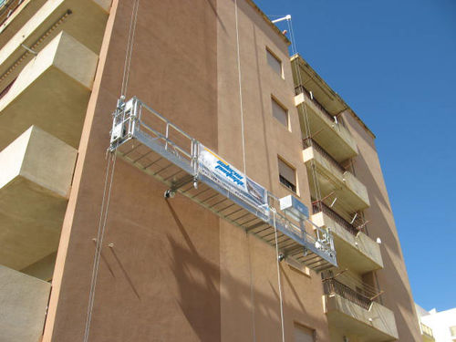 Платформа для подъема - SP 500 T/M - SALERNO PONTEGGI S.R.L. - подвесная / для стройки