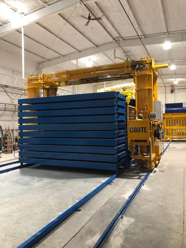 Автоматическое устройство выгрузки из форм - Coote Engineering Limited