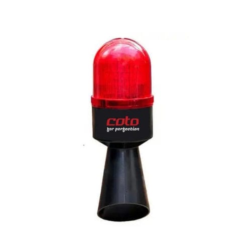 Аварийный клаксон с настенным монтажом - coto - с сигнальным огнем / IP65 / IP54