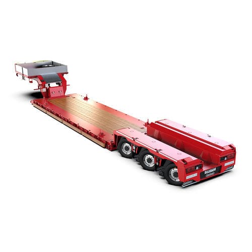 Сверхнизкий прицеп - EURO-PX3 - Nooteboom Trailers B.V. - для промышленного оборудования / для техники для строительных работ / для товаров
