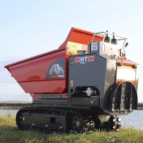 Гусеничный опрокидыватель - HT1000s - Slanetrac Engineering Ltd. - с дизельным двигателем / с задней разгрузкой / компактный