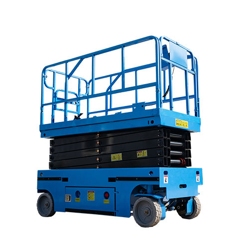 Самоходный ножничный подъемник - HW0.3-10 - Shandong Hengwang Group Co., Ltd. - роликовый / для использования в помещениях / для открытого пространства