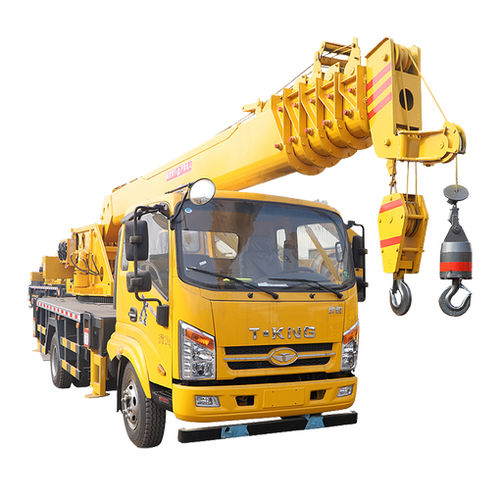 Мобильный башенный кран - HWTJ10T - Shandong Hengwang Group Co., Ltd. - телескопический / складной / для фасада здания