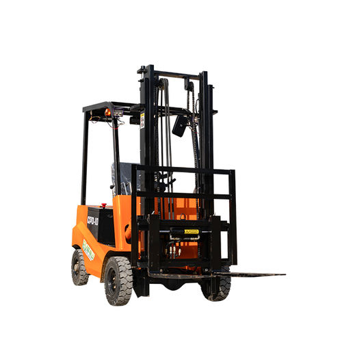 Вилочный погрузчик с питанием от аккумулятора - HWC-1T - Shandong Hengwang Group Co., Ltd. - с местом для сидения водителя / промышленный / для разгрузочно-погрузочных работ
