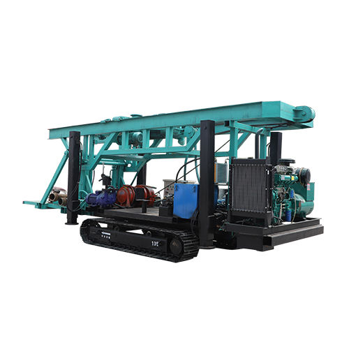 Многофункциональная буровая установка - 6 Steel Track - Shandong Hengwang Group Co., Ltd. - для взрывных скважин / гусеничная / поворотная