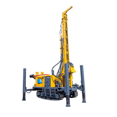 Буровая установка для скважин - HQZ400L - Shandong Hengwang Group Co., Ltd. - гусеничная / поворотная / пневматическая