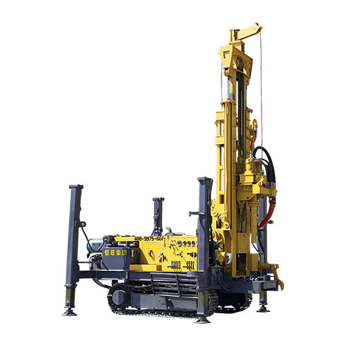 Буровая установка для скважин - HQZ220L - Shandong Hengwang Group Co., Ltd. - для геотермического бурения / гусеничная / поворотная