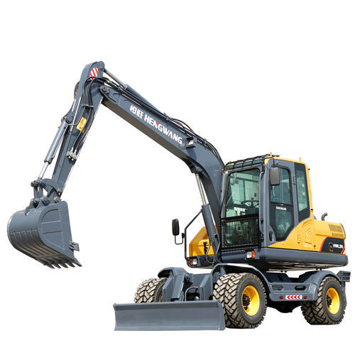 Колесный экскаватор - HWL90 - Shandong Hengwang Group Co., Ltd. - промежуточный / дизельный / для строительной площадки