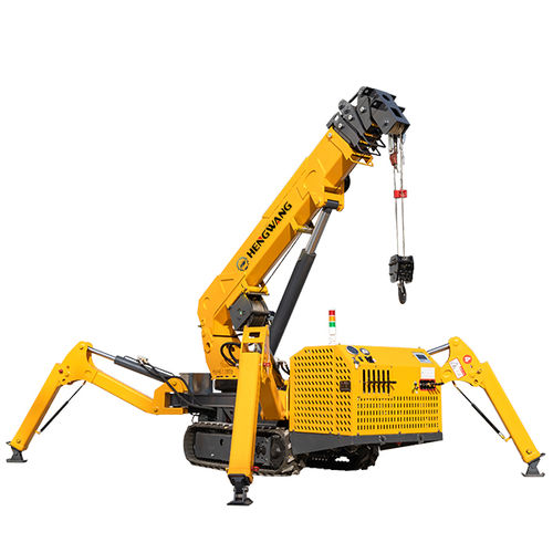 Мини-кран с дизельным двигателем - HW300 - Shandong Hengwang Group Co., Ltd. - гусеничный / телескопический / для подъема