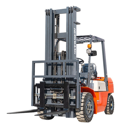 Дизельный вилочный погрузчик - HW-3.5T - Shandong Hengwang Group Co., Ltd. - с местом для сидения водителя / компактный / 4-колесный