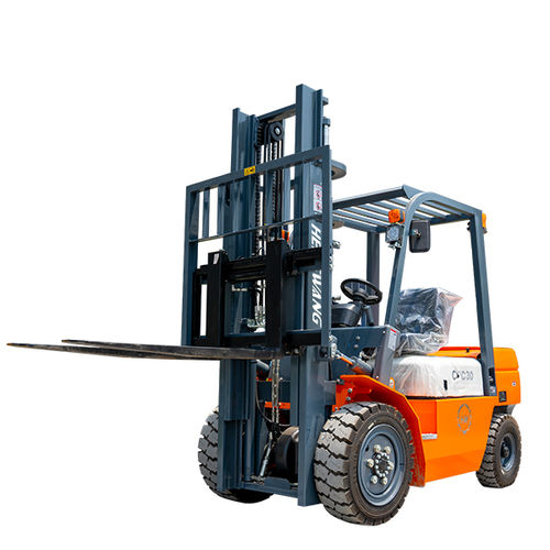 Дизельный вилочный погрузчик - HW-3T - Shandong Hengwang Group Co., Ltd. - с местом для сидения водителя / компактный / 4-колесный